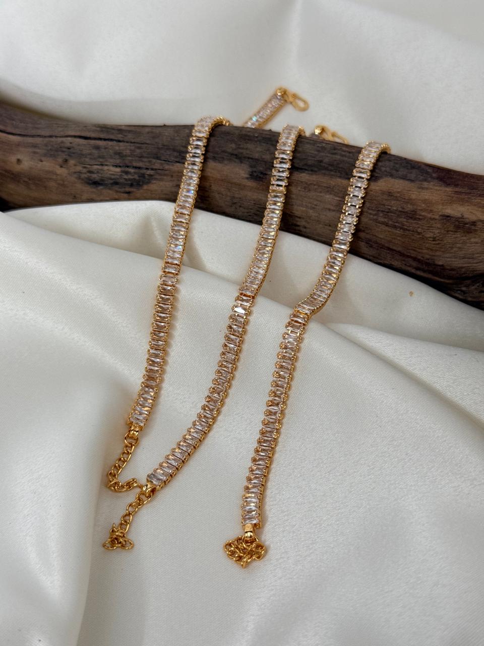 Full Stone Bracelet Design 1 Gold Bangles