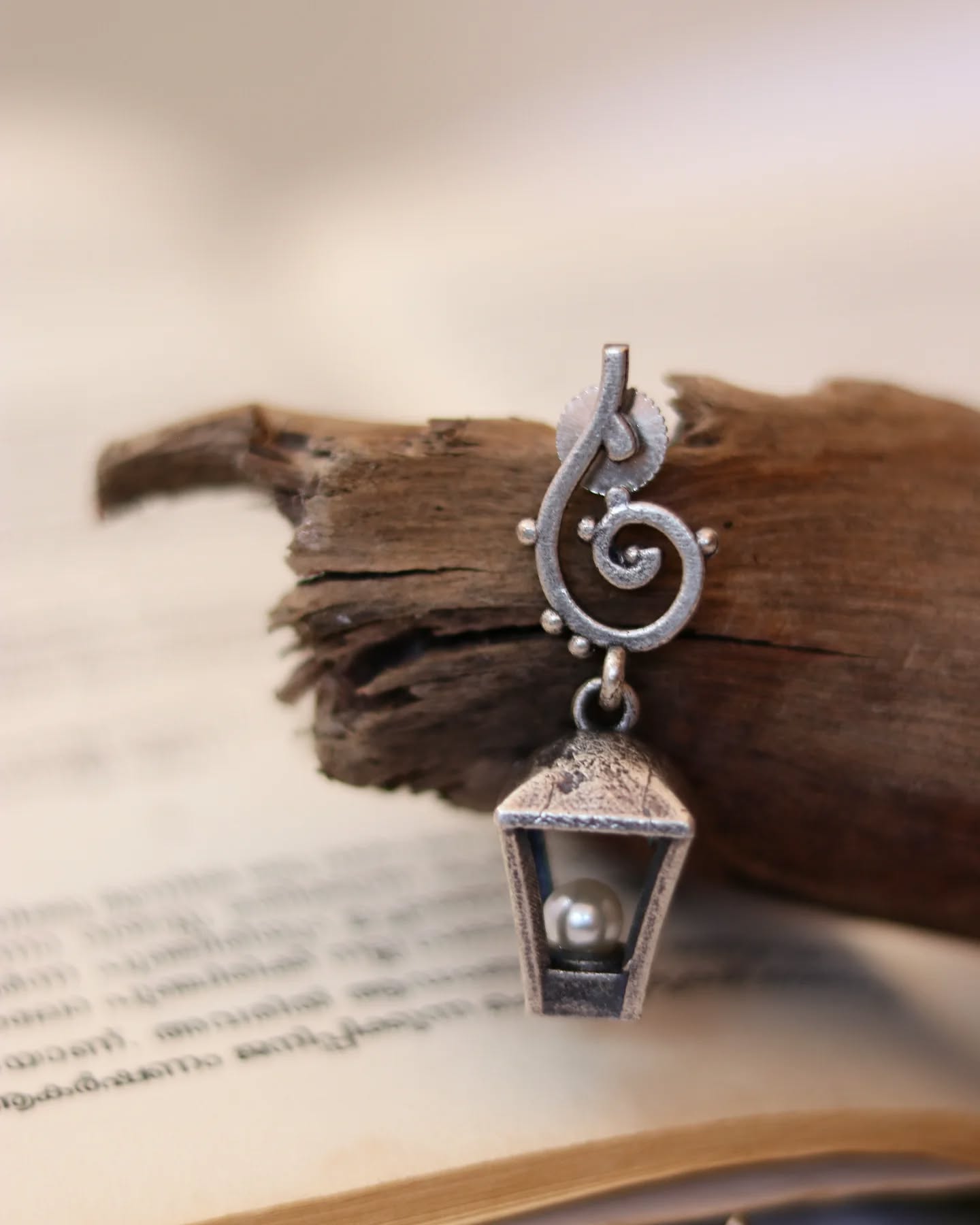 Silver LookalikeLantern Danglers