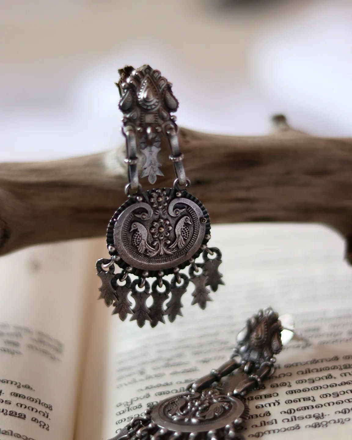 Silver LookalikeLong Danglers