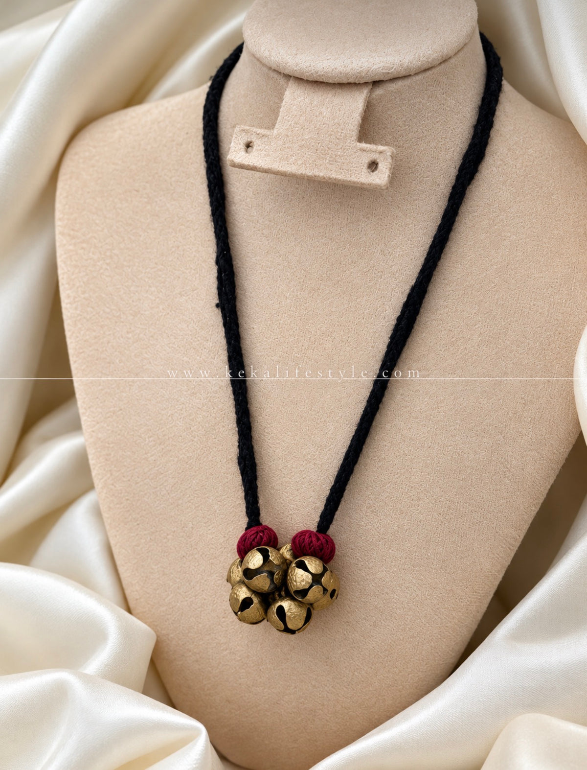 NH0319 - Ghungroo bunch necklace