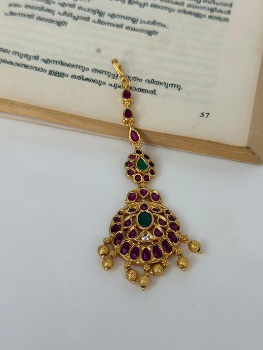 MultIcolor Stones In Non Idol Pendant