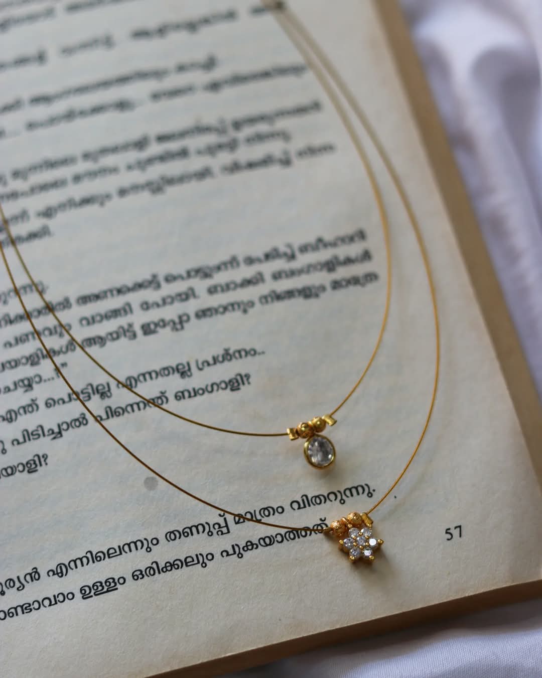 Double Layer Polki Drop And Star Stones Handmade Necklace