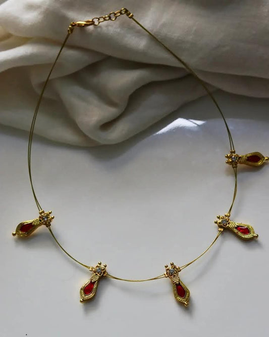 Nagapadam Pendants Handmade Necklace