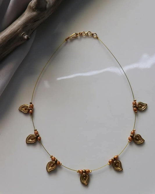 Mango Brass Charms Handmade Necklace