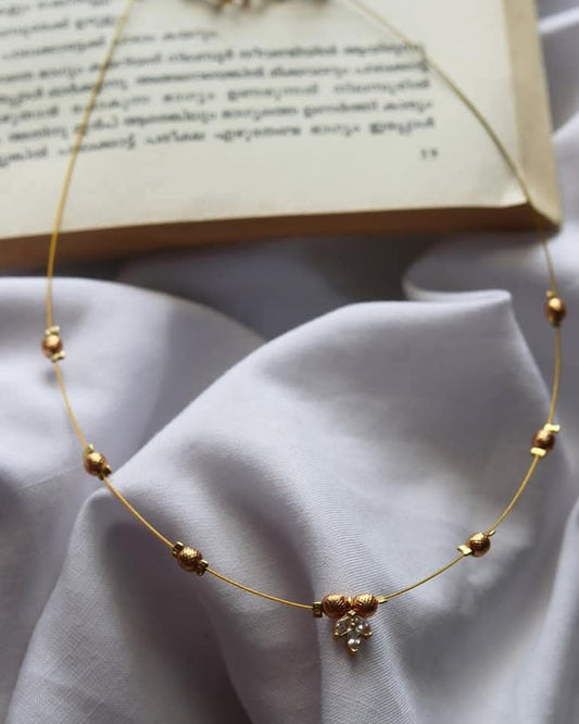 Dainty  Drop Handmade Necklace
