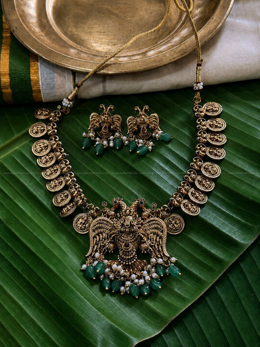 Premium quality nagas gandaberunda necklace