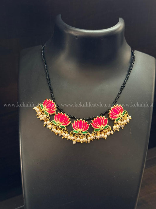 Lotus necklace