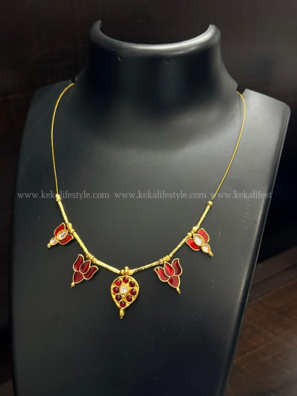 Lotus necklace