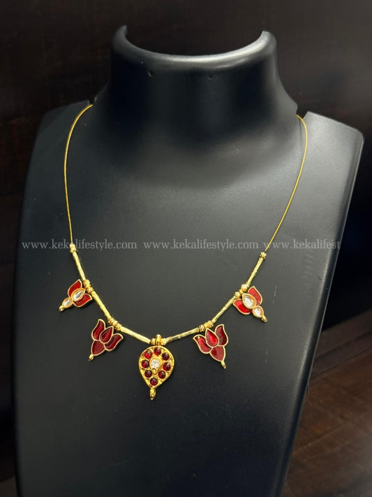 Lotus necklace