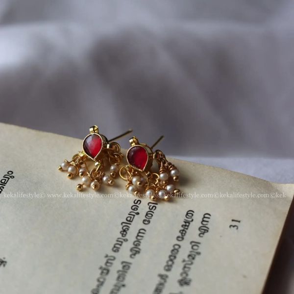 Premium quality jadau kundan necklace with earrings